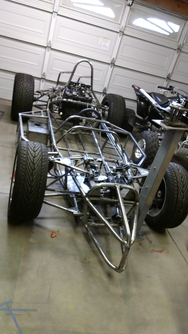3/4 scale ZX14R F 1 car